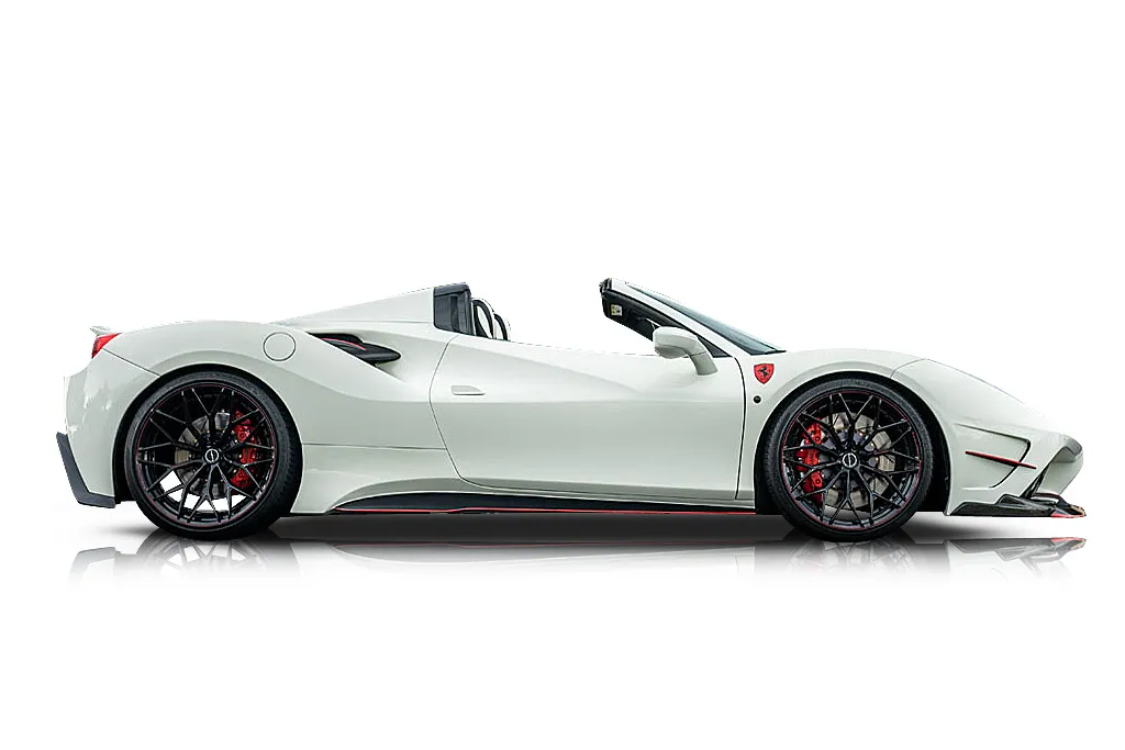 An incredible side shot photo of a car that you should buy.