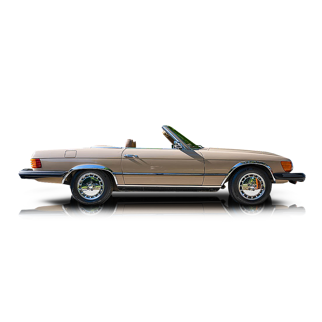 1975 Mercedes Benz 450SL - Passenger side
