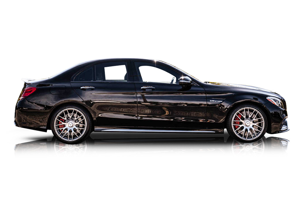 An incredible side shot photo of a car that you should buy.