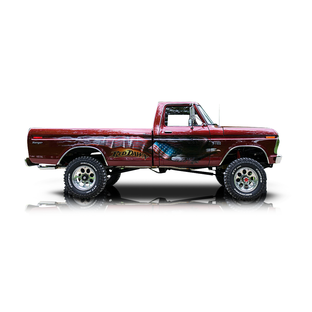 1976 Ford F-250 - Passenger side