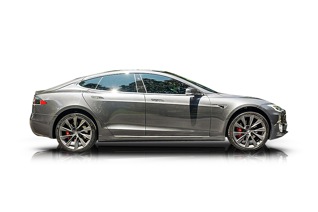 An incredible side shot photo of a car that you should buy.