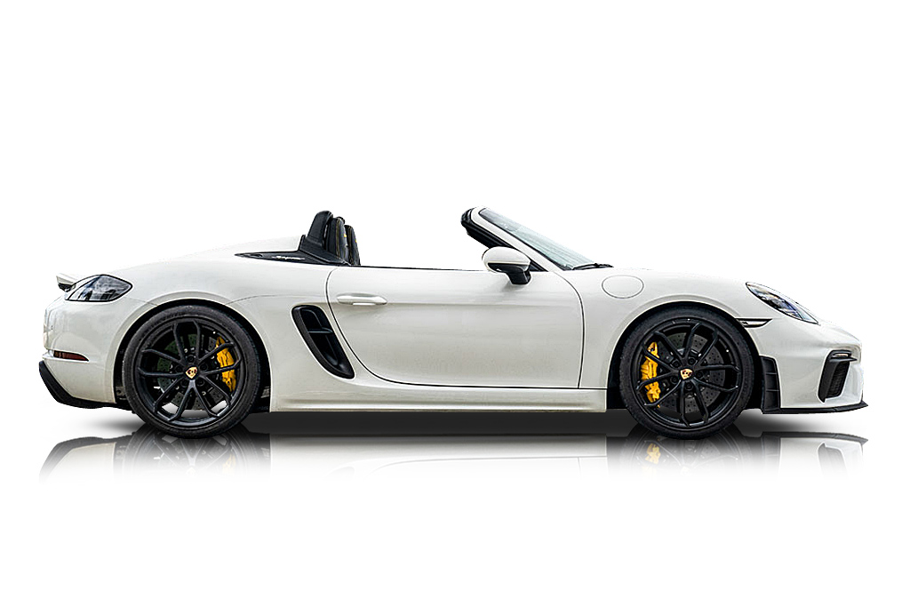 An incredible side shot photo of a car that you should buy.