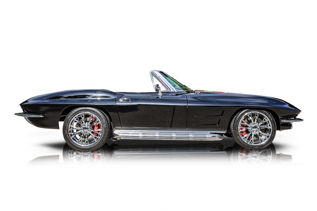 An incredible side shot photo of a Chevrolet Corvette previously listed on Exotic Car Trader