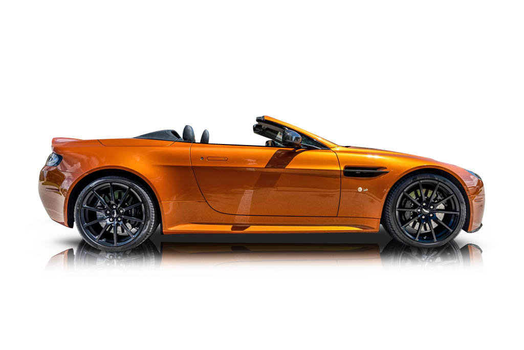 An incredible side shot photo of a car that you should buy.