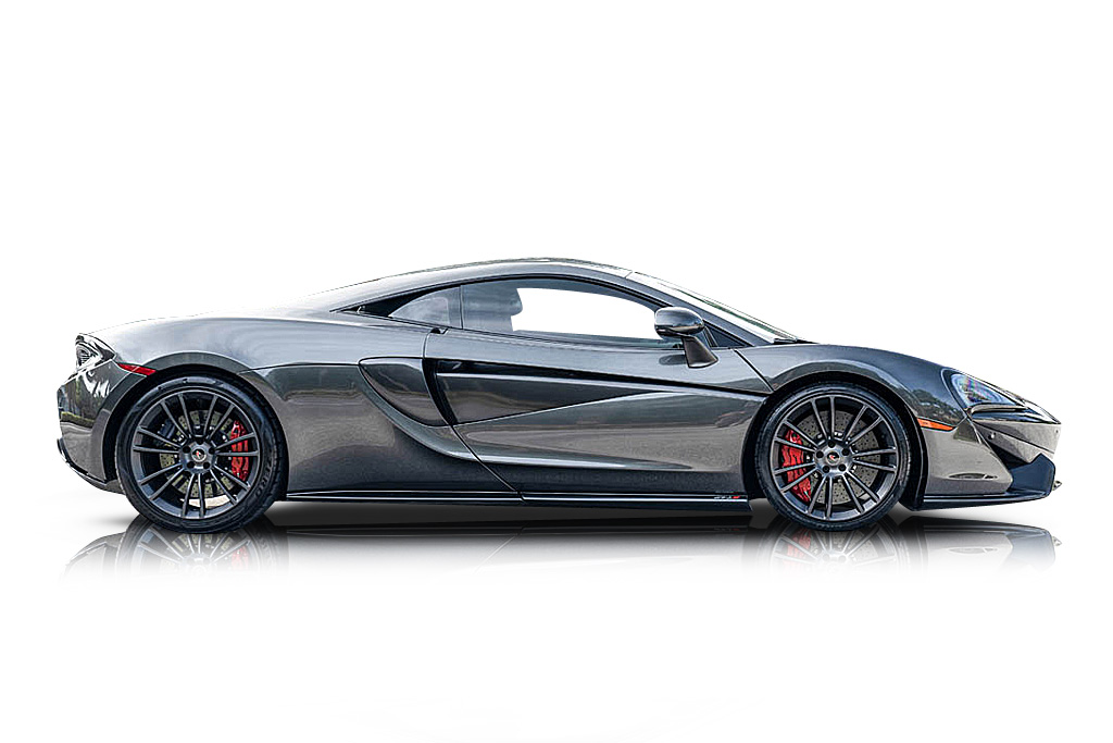 An incredible side shot photo of a Mclaren 570S previously listed on Exotic Car Trader