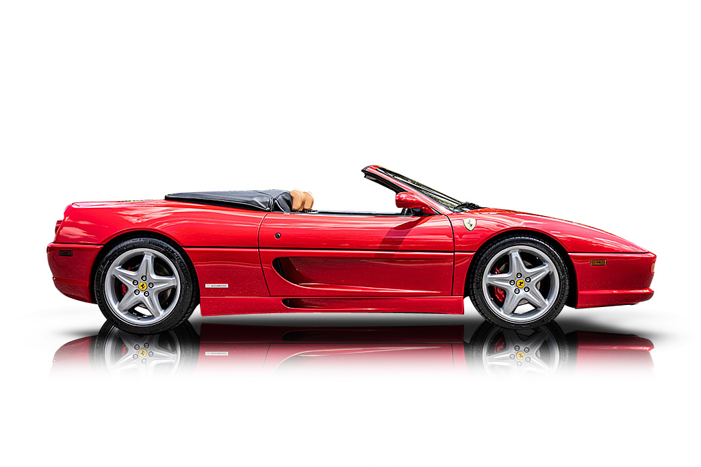 An incredible side shot photo of a car that you should buy.