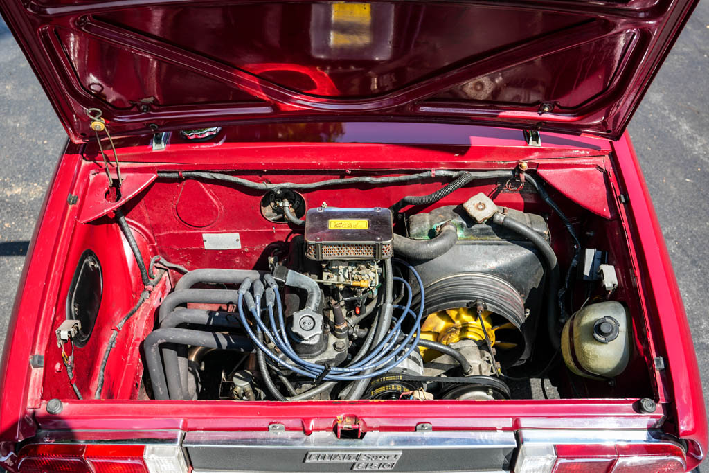 1969 Fiat 850 - Engine Photo