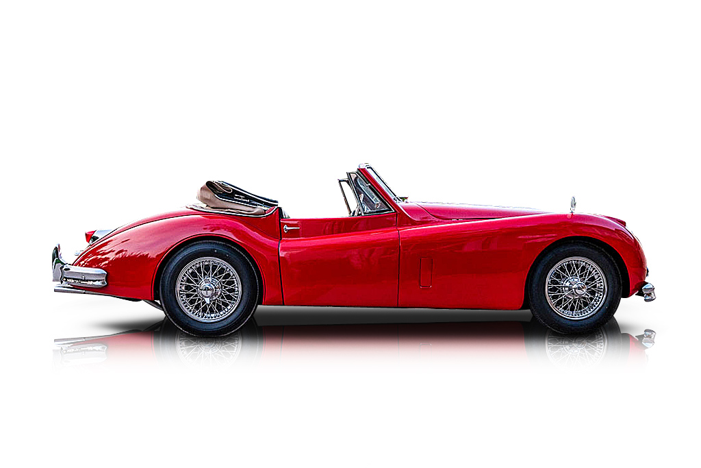 An incredible side shot photo of aJaguar XK that you should buy.