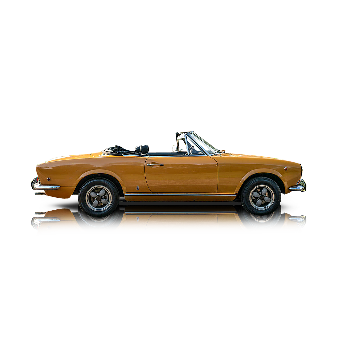 1969 Fiat 124 Spider - Passenger side