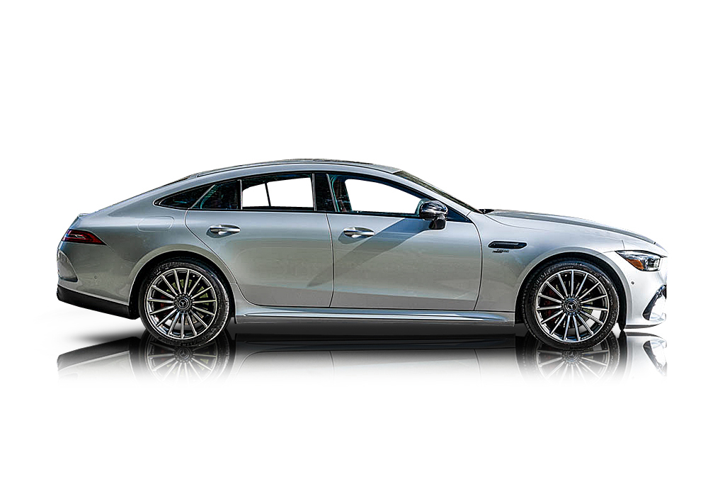 An incredible side shot photo of a car that you should buy.