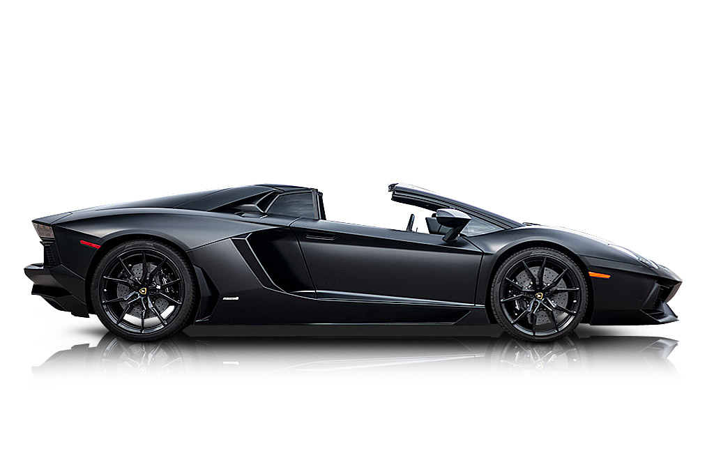 An incredible side shot photo of a Lamborghini Aventador previously listed on Exotic Car Trader