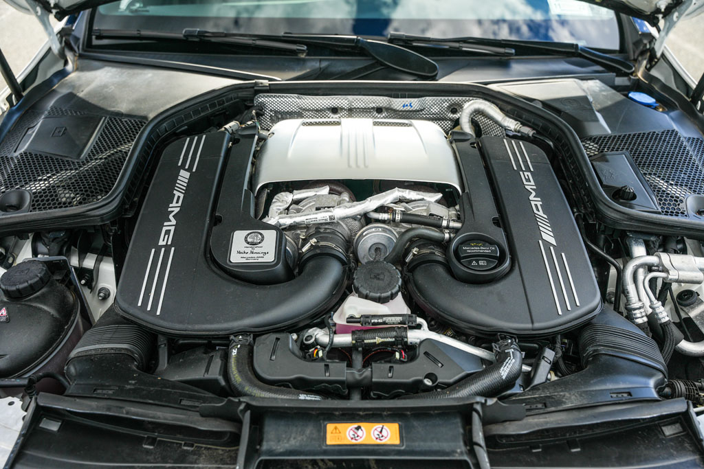 2020 Mercedes AMG C63 S Sedan - Engine Photo