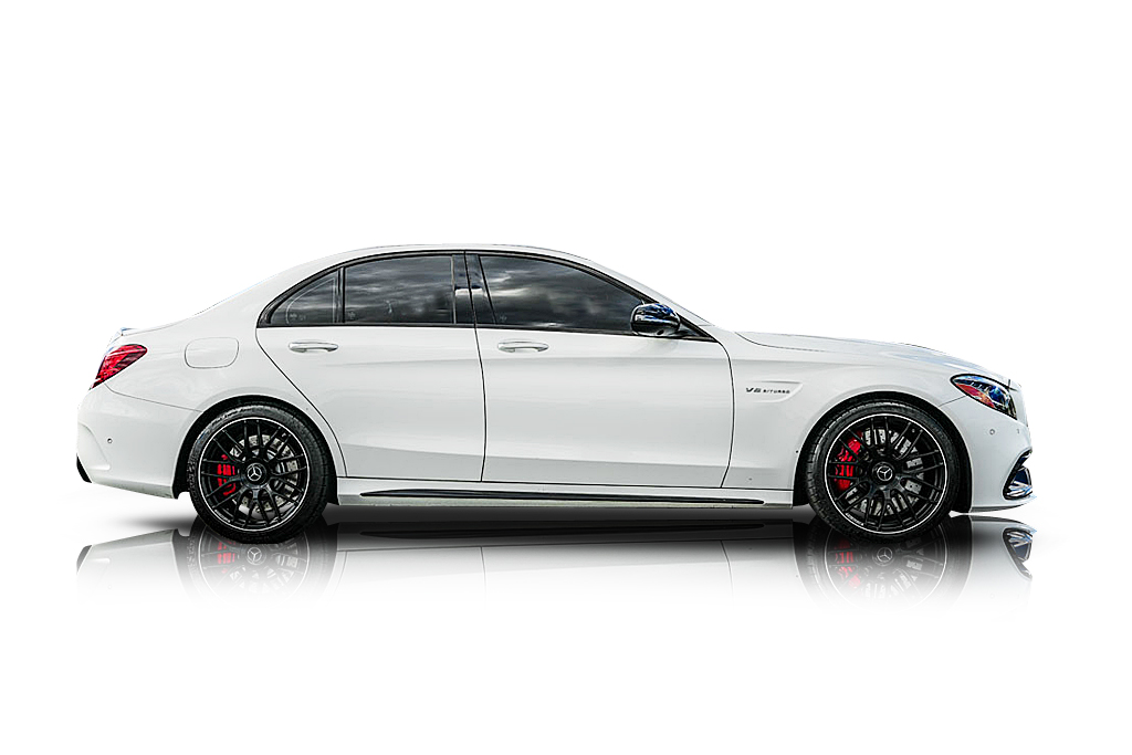 An incredible side shot photo of a car that you should buy.
