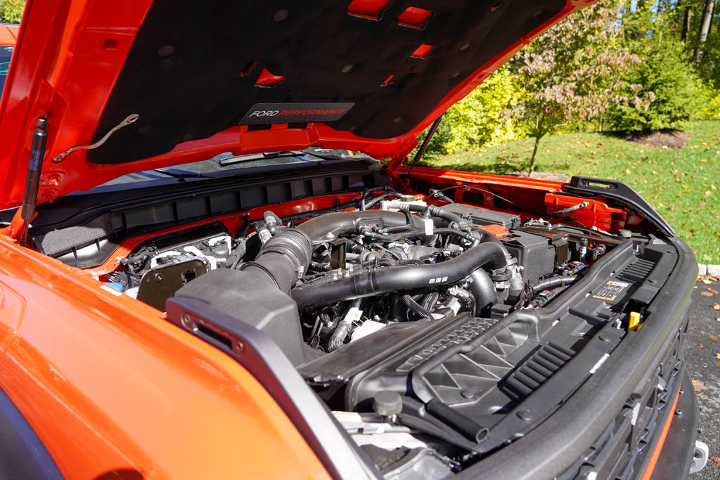 2022 Ford Bronco Raptor - Engine Photo