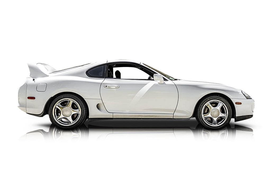 An incredible side shot photo of aToyota Supra that you should buy.