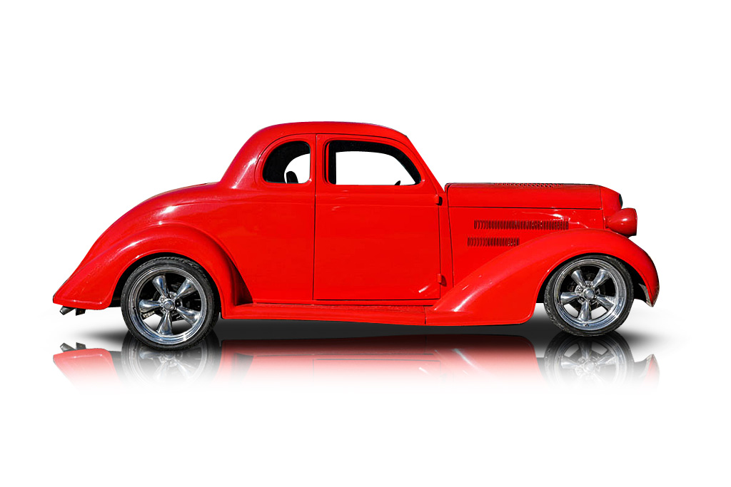 Passenger side photo of 1936 Plymouth Coupe