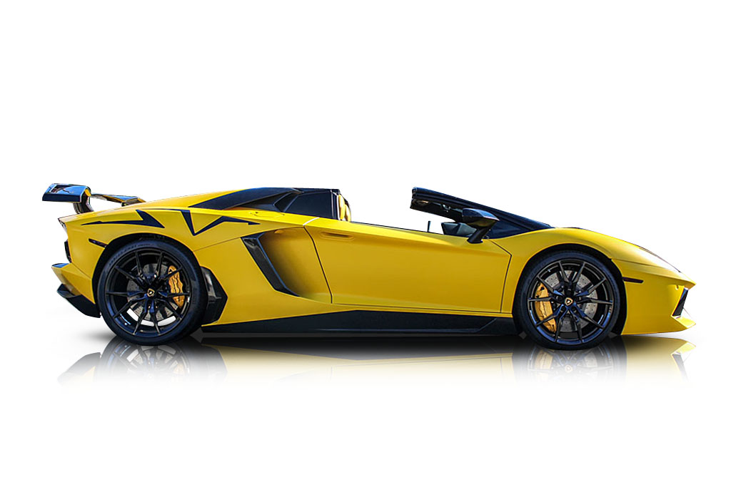 An incredible side shot photo of a car that you should buy.