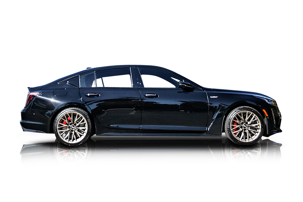 An incredible side shot photo of a car that you should buy.