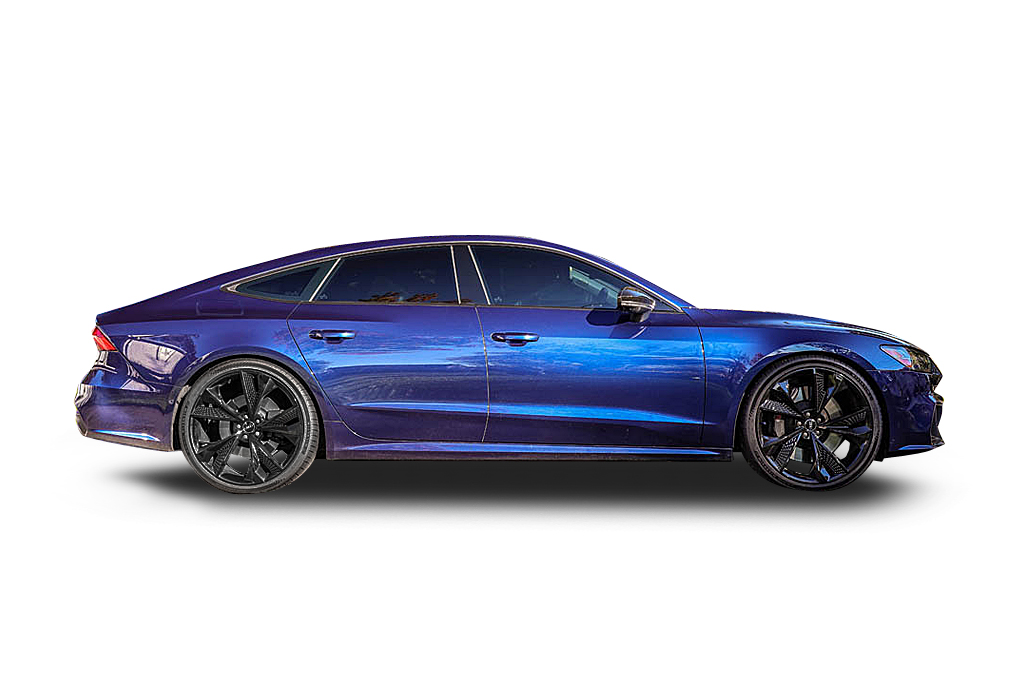 An incredible side shot photo of a car that you should buy.