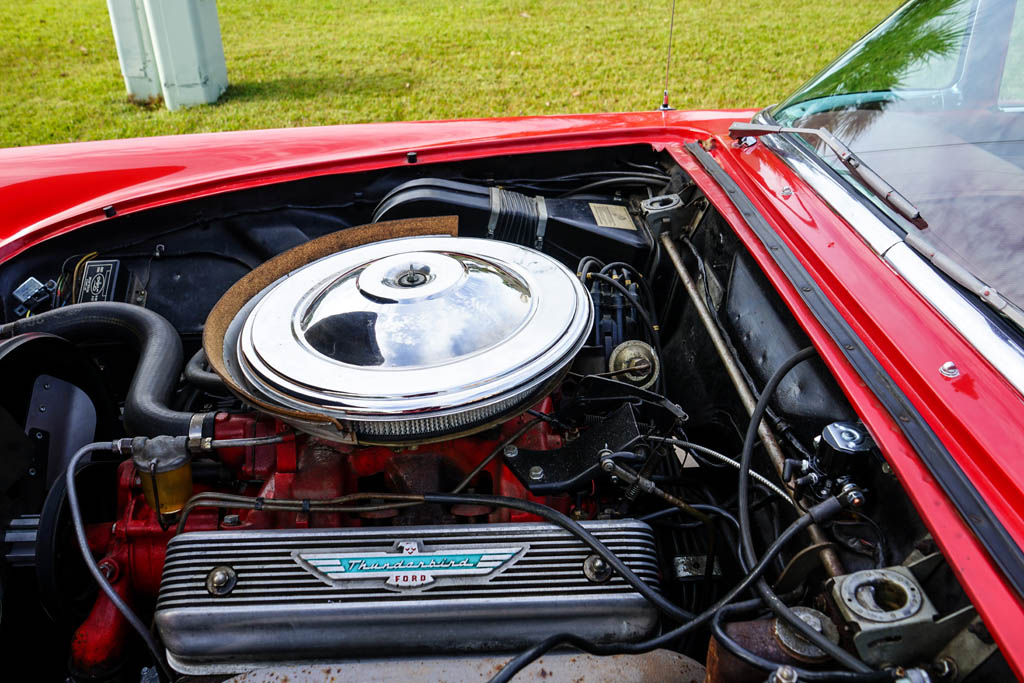 1957 Ford Thunderbird - Engine Photo