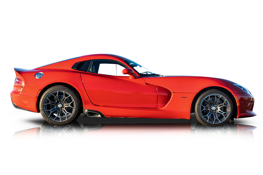 An incredible side shot photo of a car that you should buy.