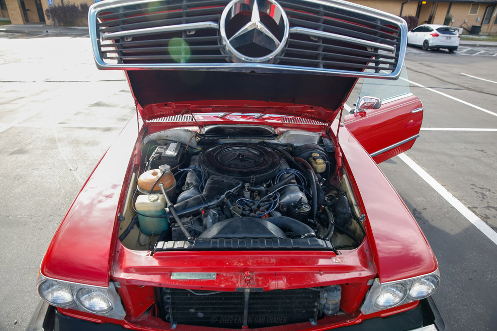 1974 Mercedes-Benz 450SL - Engine Photo