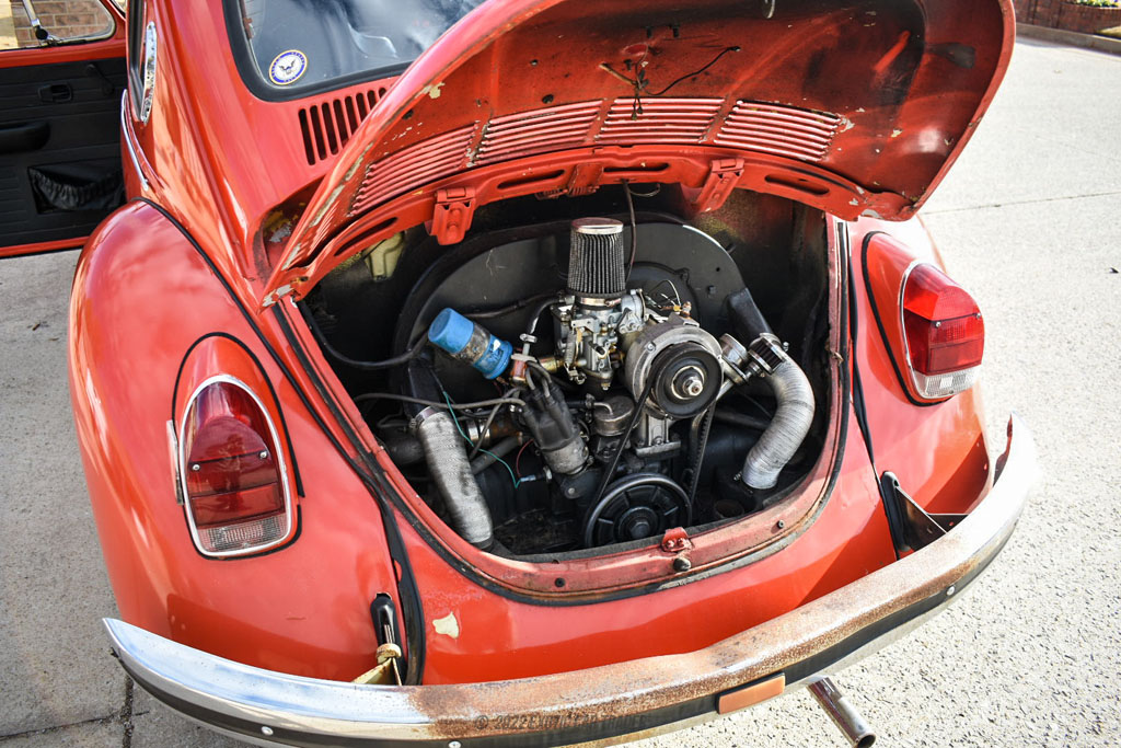 1971 Volkswagen Beetle - Engine Photo