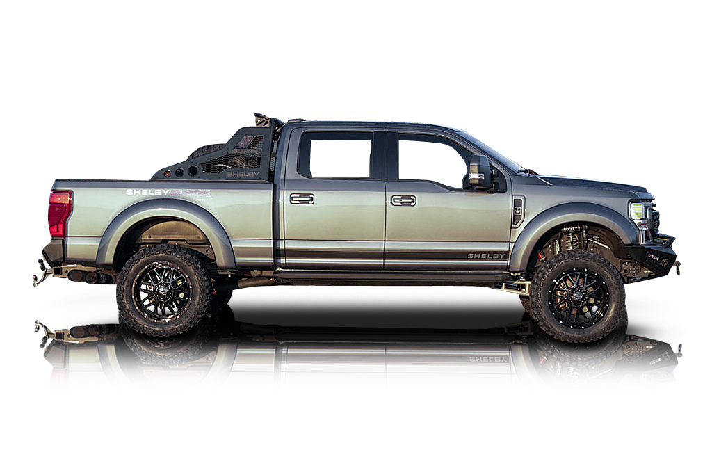 An incredible side shot photo of aFord F-250 that you should buy.