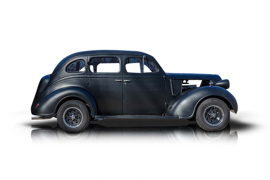 1937 Plymouth Deluxe PE Model - Passenger side