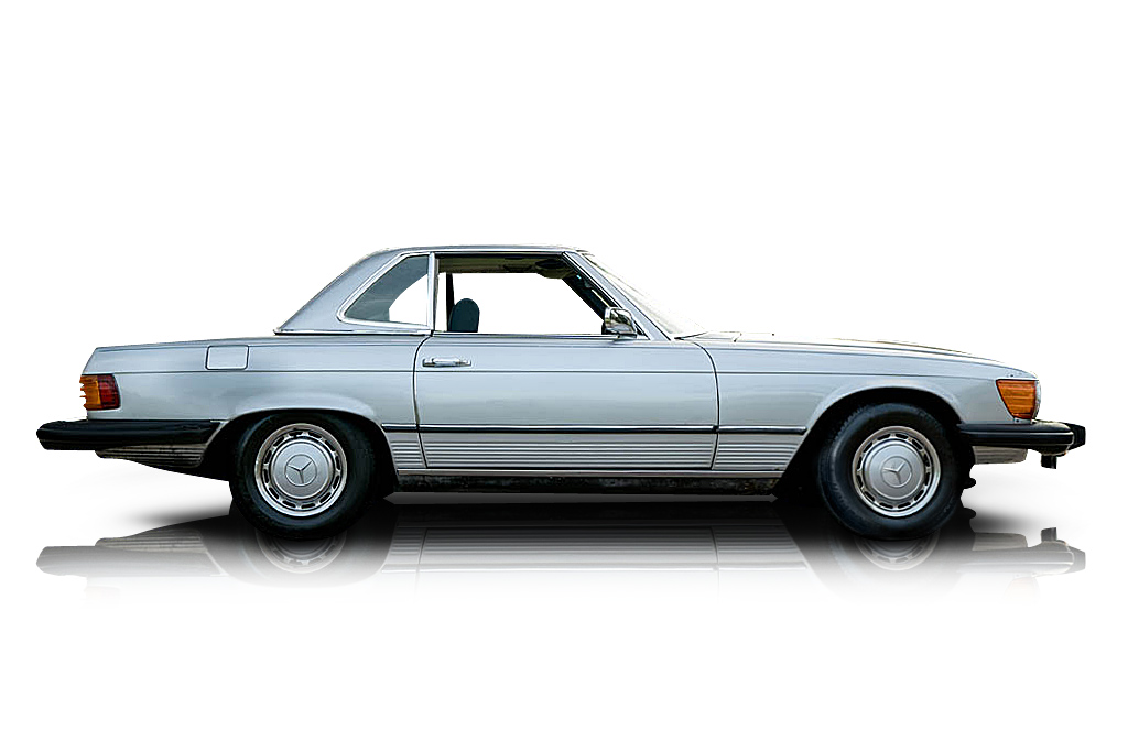 An incredible side shot photo of aMercedes-Benz 450SL that you should buy.