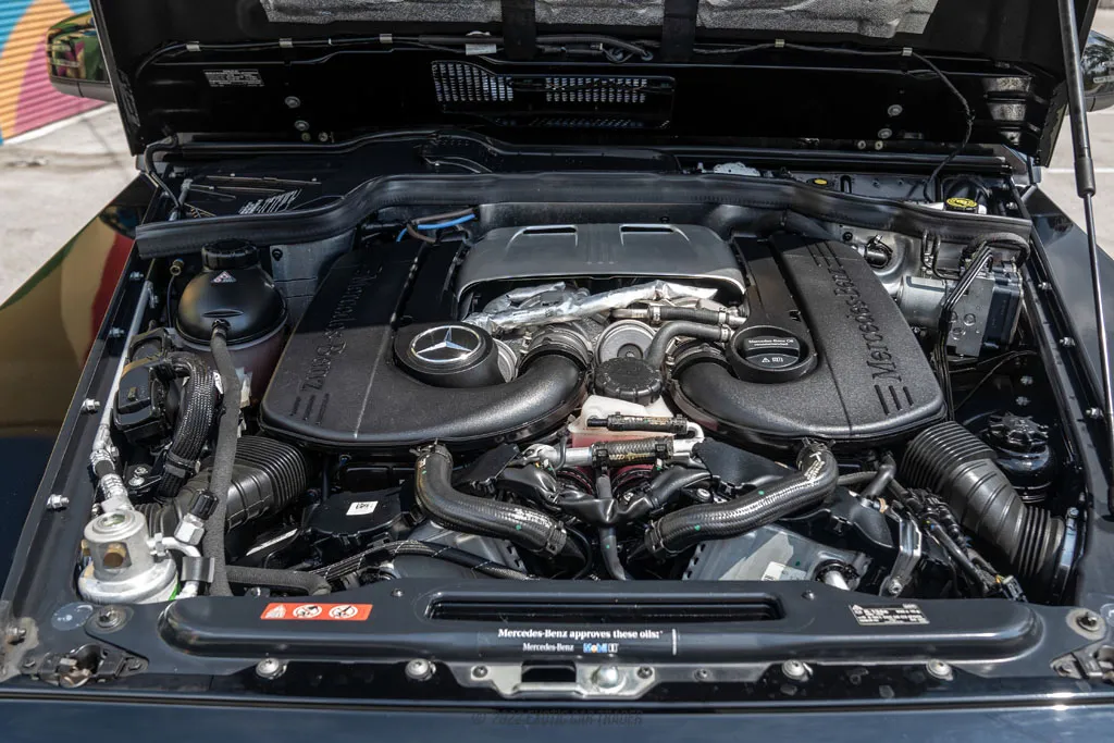 2017 Mercedes-Benz G550 4x4² - Engine Photo