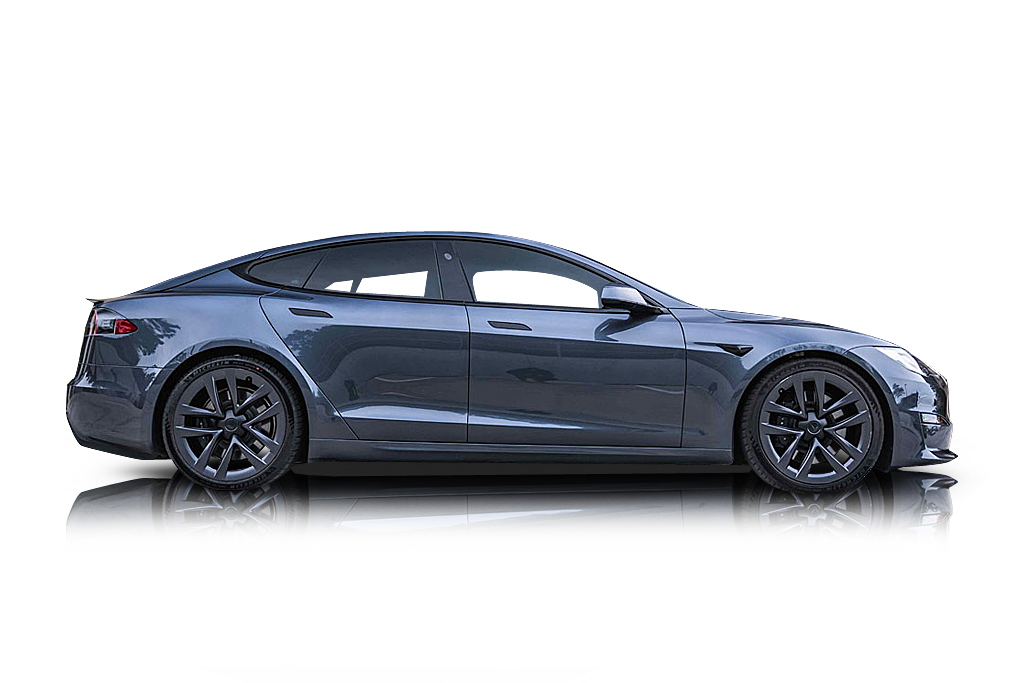 An incredible side shot photo of a car that you should buy.