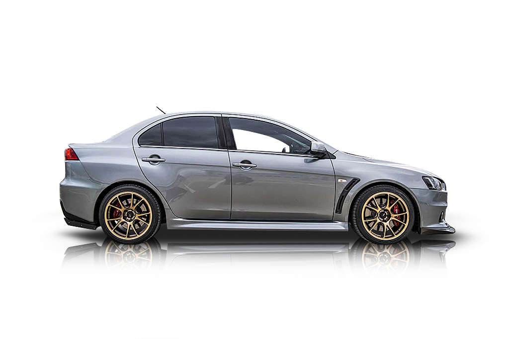 An incredible side shot photo of a car that you should buy.