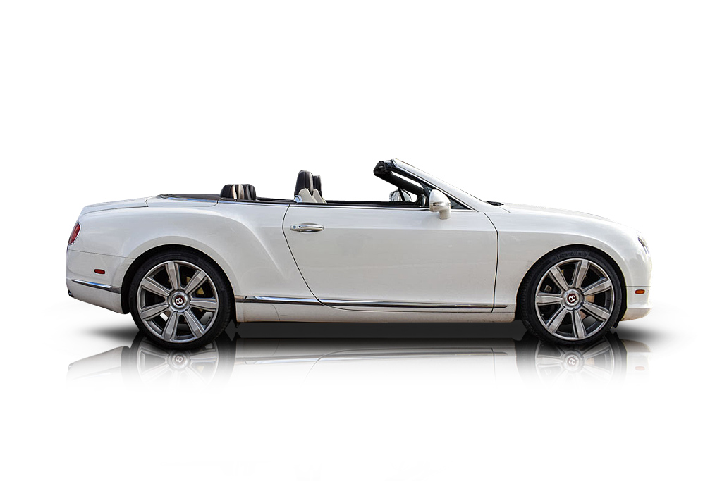 An incredible side shot photo of aBentley Continental that you should buy.
