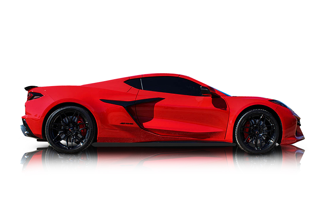 An incredible side shot photo of a Chevrolet Corvette previously listed on Exotic Car Trader