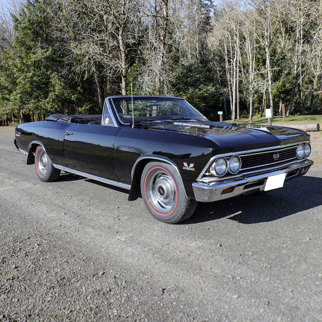 1966 Chevrolet Chevelle SS 396 Convertible - Overview Photo