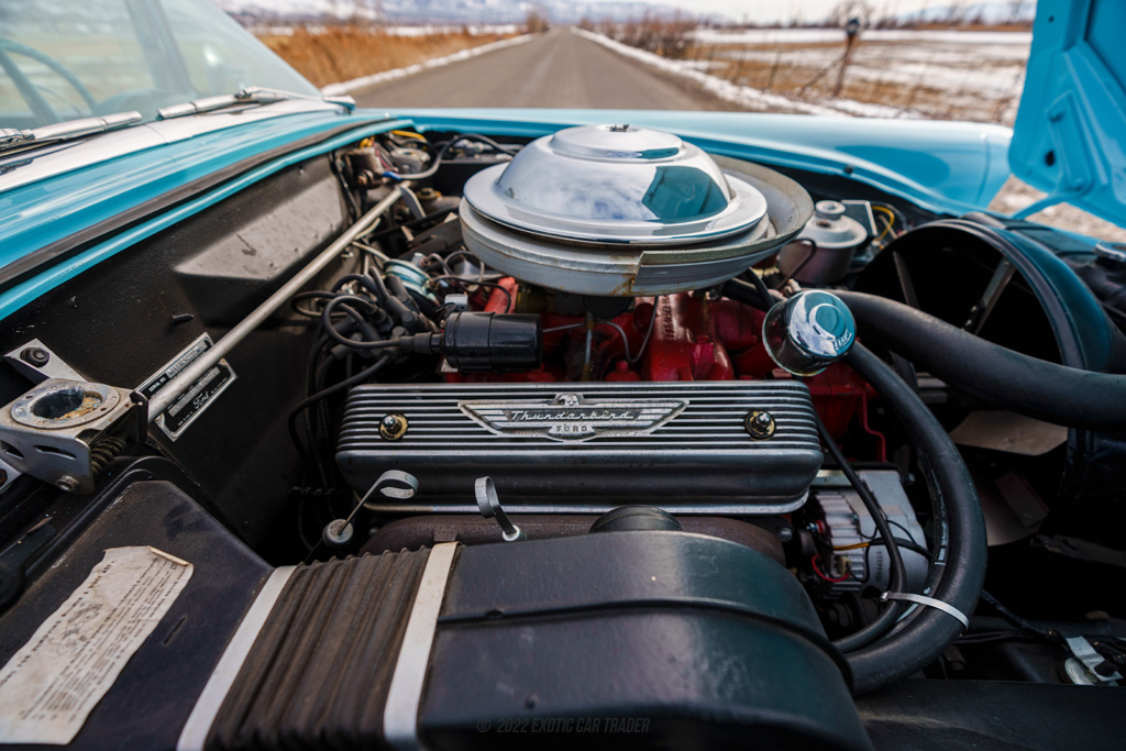 1956 Ford Thunderbird - Engine Photo