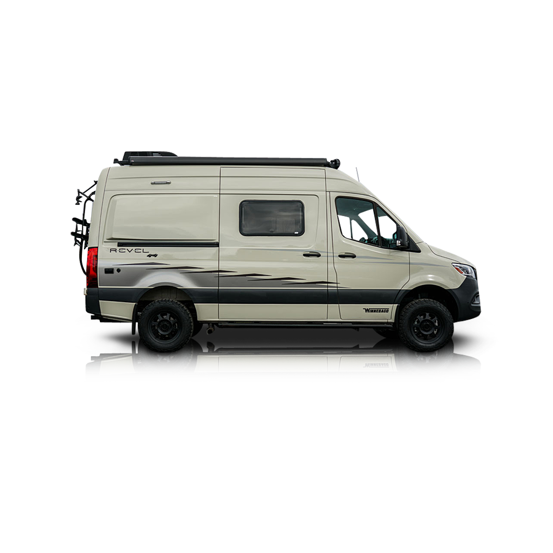 2019 Mercedes-Benz Sprinter 2500 Winnebago Revel 44E 4x4 - Passenger side