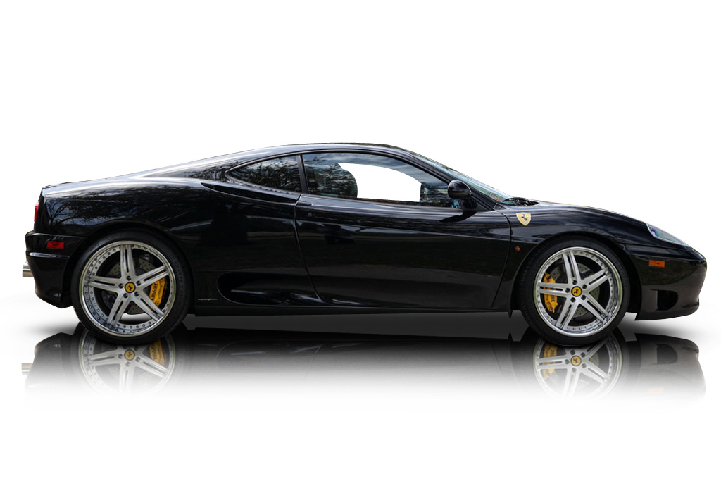 An incredible side shot photo of aFerrari 360 that you should buy.