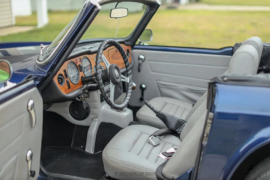 1972 Triumph TR6 - Interior Photo