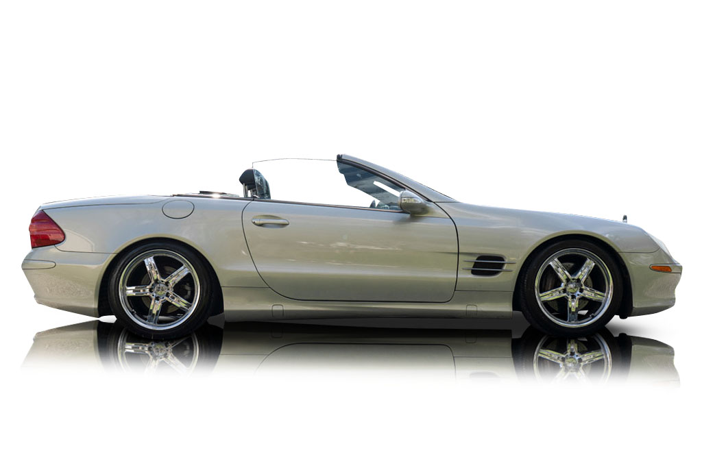 An incredible side shot photo of a car that you should buy.