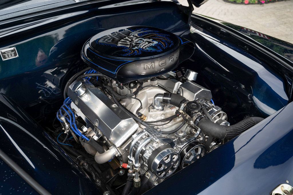 1950 Mercury Coupe Custom - Engine Photo
