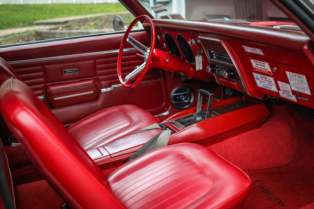 1968 Chevrolet Camaro R/S - Interior Photo