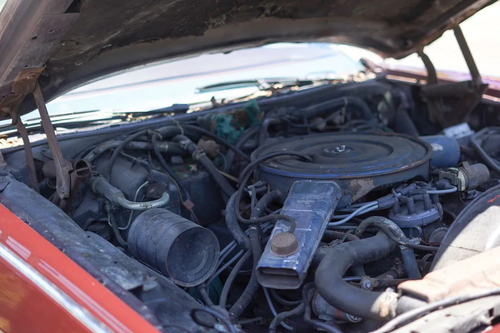 1977 Lincoln Continental - Engine Photo