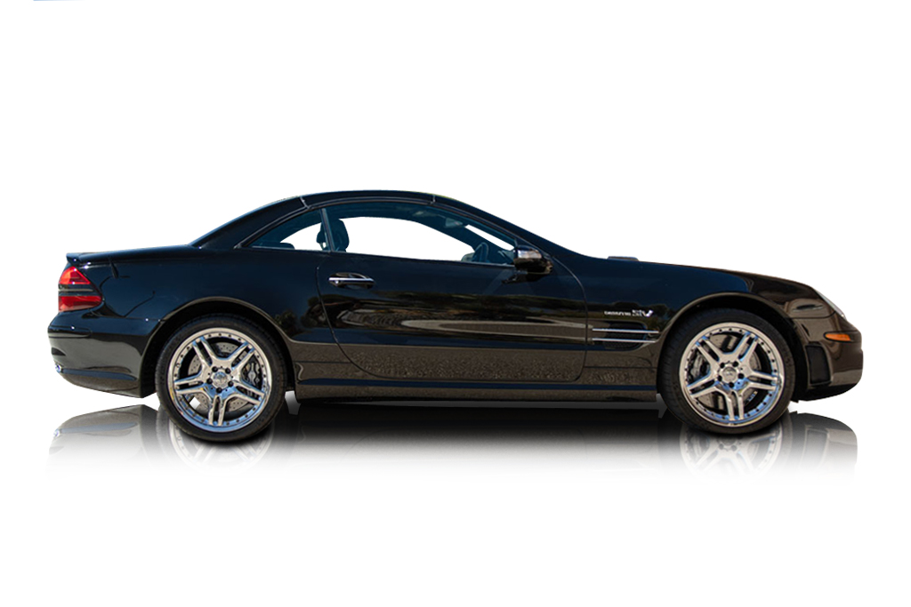 An incredible side shot photo of a car that you should buy.