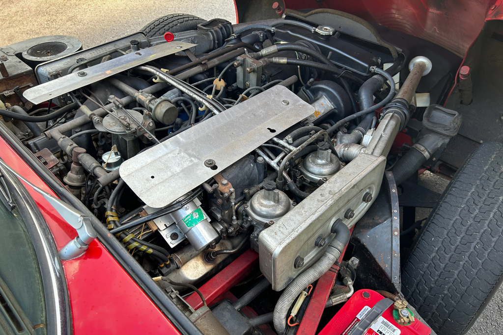 1974 Jaguar XKE V12 - Engine Photo
