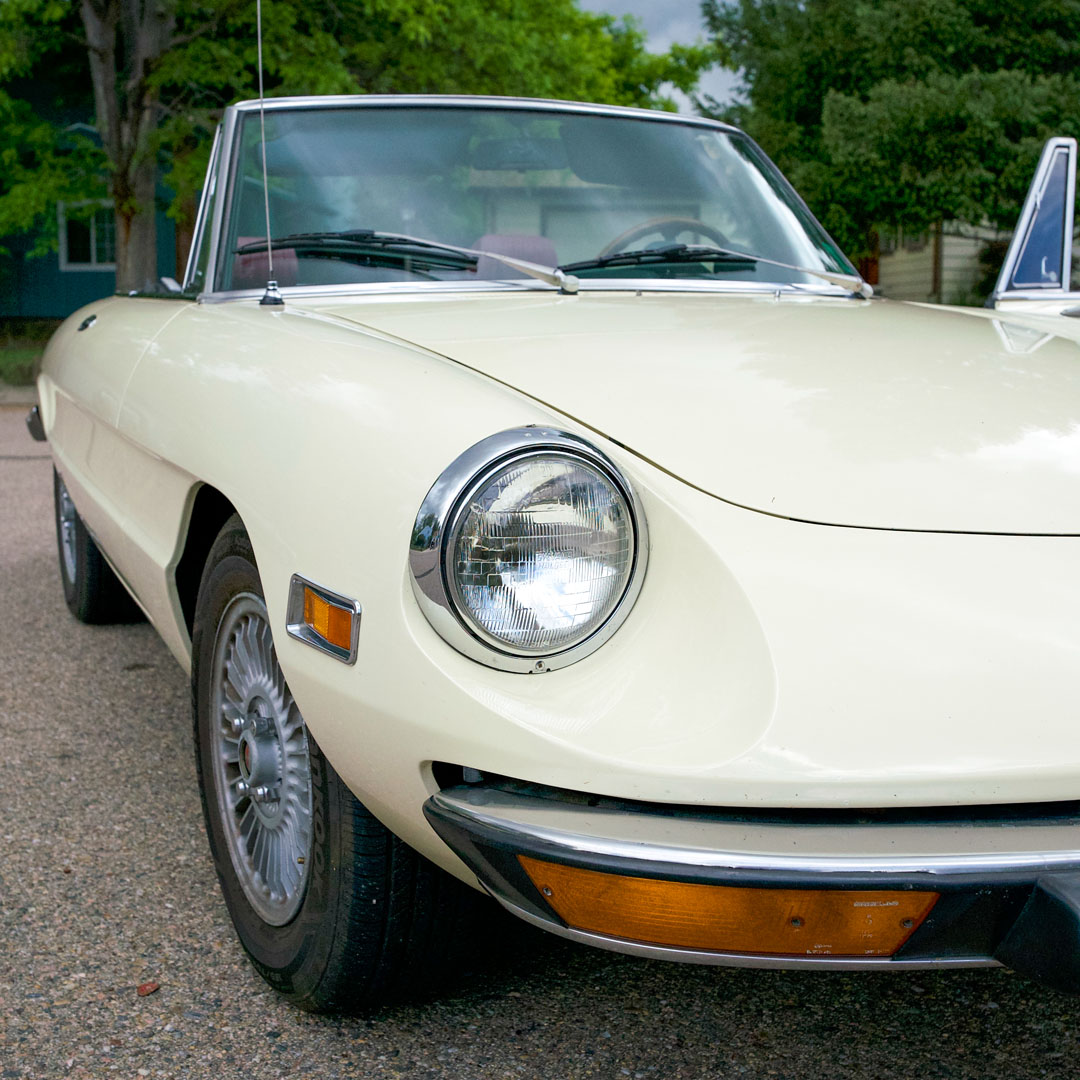 1974 Alfa Romeo Spider - Engine Photo