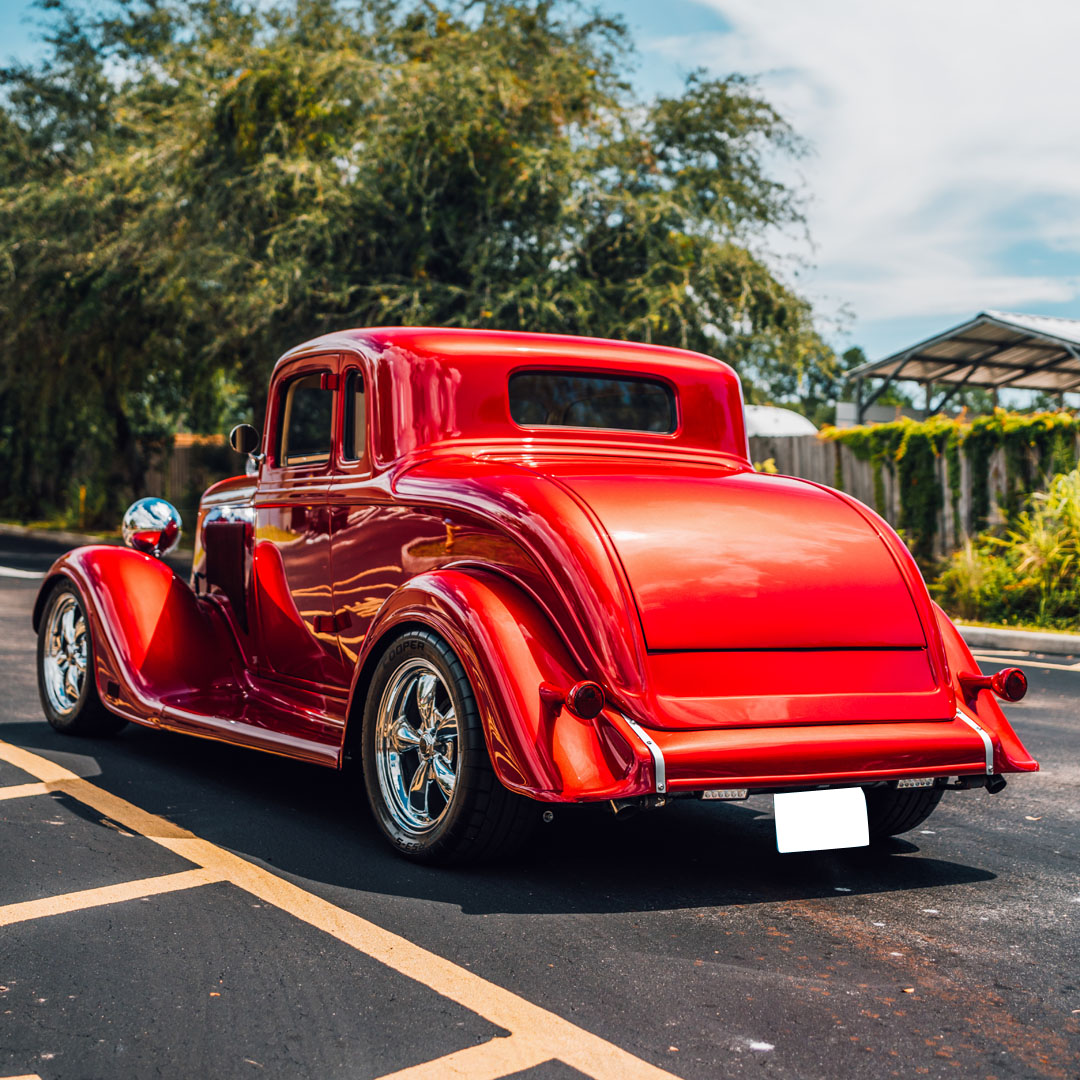 1934 Plymouth Deluxe PE Model - Interior Photo