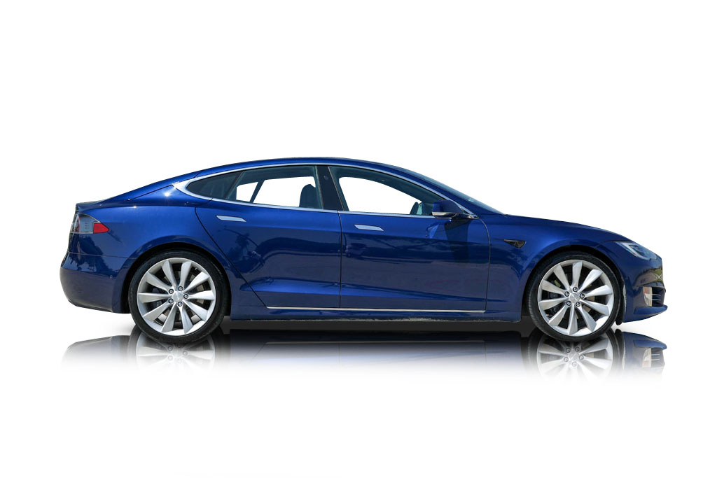 An incredible side shot photo of a car that you should buy.