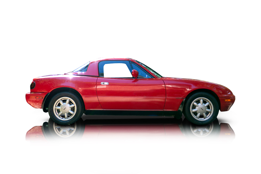 An incredible side shot photo of a car that you should buy.
